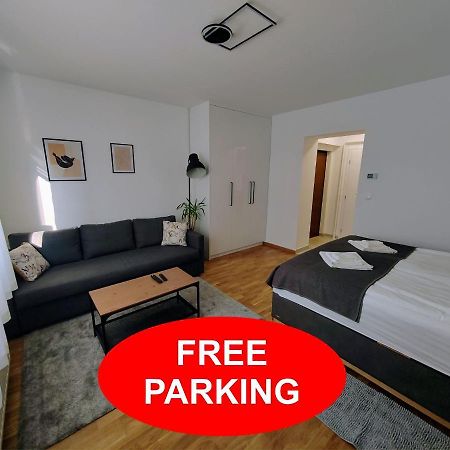 S15 Studio Apartment Free Parking 萨格勒布 外观 照片